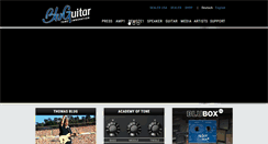 Desktop Screenshot of bluguitar.com